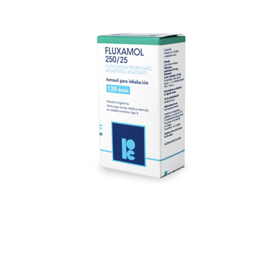 Fluxamol 250 / 25 inhalación bucal x 120 dosis