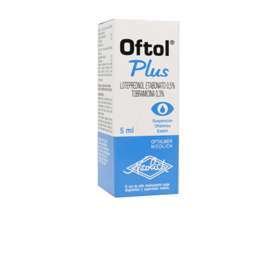 Oftol Plus solución oftálmica x 5 ml