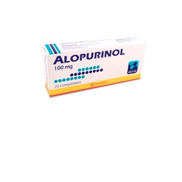 [19] Alopurinol 100 mg x 20 comprimidos