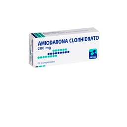 [29] Amiodarona Clorhidrato 200 mg x 20 comprimidos