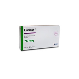 [284] Eutirox 75 mcg x 50 comprimidos