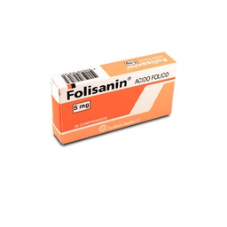 [316] Folisanin 5 mg x 30 comprimidos