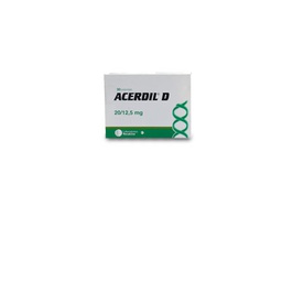 [785] Acerdil D 20 / 12,5 mg x 30 comprimidos