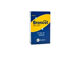 [836] Broncot solucion para gotas orales 7,5 mg / ml x 30 ml