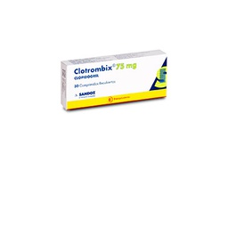 [874] Clotrombix 75 mg x 30 comprimidos recubiertos