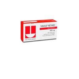 [1037] Nimus retard 400 mg x 30 comprimidos liberación prolongada