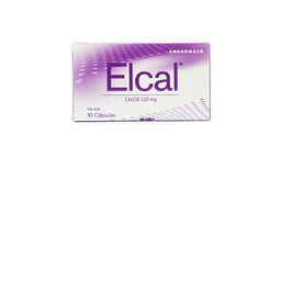 [1264] Elcal 320 mg x 30 cápsulas