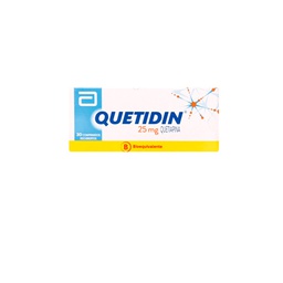 [1355] Quetidin 25 mg x 30 comprimidos recubiertos