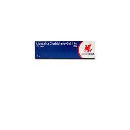 [1554] Lidocaina Clorhidrato gel 4 % x 15 g
