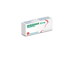 [1868] Miragran 2,5 mg x 10 comprimidos recubiertos