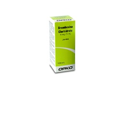 [2056] Bromhexina Clorhidrato jarabe 4 mg / 5 ml x 100 ml