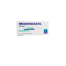 [14276] Mebendazol 100 mg x 6 comprimidos