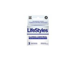 [19984] Lifestyles preservativos climax control x 3 unidades