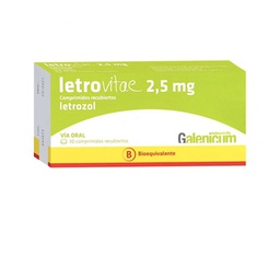 [20128] Letrovitae 2,5 mg x 30 comprimidos