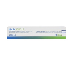 [20221] Hepta 4000 U.I x 1 jeringa pre llenada