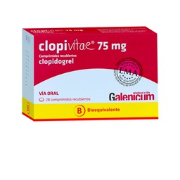 [20255] Clopivitae 75 mg x 28 comprimidos recubiertos