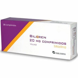 [20338] Bilidren 20 mg x 30 comprimidos 