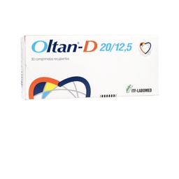 [20348] Oltan D 20 mg / 12,5 mg x 30 comprimidos recubiertos