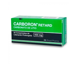 [20401] Carboron Retard 400 mg x 30 comprimidos de liberación prolongada