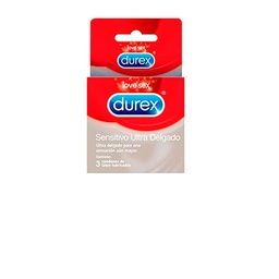 [20742] Durex preservativos invisible ultra delgados x 3 unidades