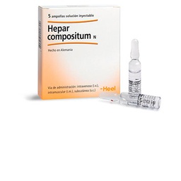 [21423] Hepar compositum N solución inyectable x 5 ampollas