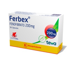 [21524] Ferbex 200 mg x 30 cápsulas