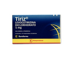 [21552] Tiriz 5 mg x 30 comprimidos