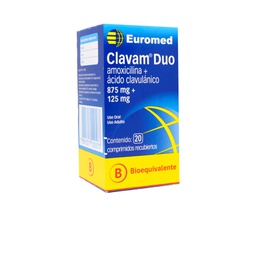 [21899] Clavam Duo 875 / 125 mg x 20 comprimidos