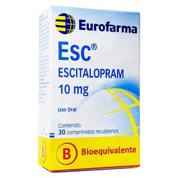 [21915] Esc 10 mg x 30 comprimidos recubiertos