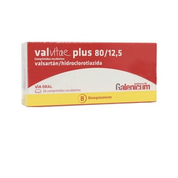 [21982] Valvitae Plus 80 / 12,5 mg x 28 comprimidos