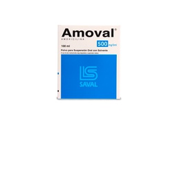 [37] Amoval polvo para suspension oral 500 mg / 5 ml x 100 ml