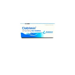 [156] Clotrimin vía vaginal 500 mg x 1 cápsula blanda
