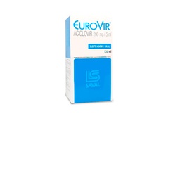 [268] Eurovir suspensión oral 200 mg / 5 ml x 100 ml