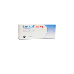 [410] Lamictal 200 mg x 30 comprimidos masticables