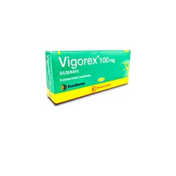 [710] Vigorex 100 mg x 6 comprimidos recubiertos