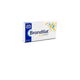 [837] Brondilat 4 mg x 30 comprimidos masticables