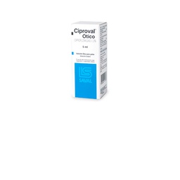 [867] Ciproval solución ótico 0,3 % x 5 ml