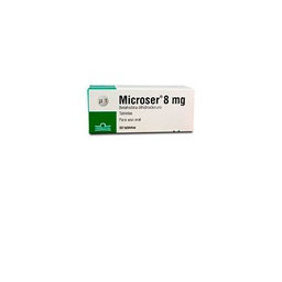 [1012] Microser 8 mg x 60 comprimidos