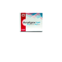 [1196] Analgex SAP x 20 comprimidos recubiertos