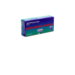 [1417] Ampicilina 500 mg x 10 cápsulas