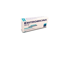 [1536] Eritromicina 500 mg x 8 comprimidos recubiertos