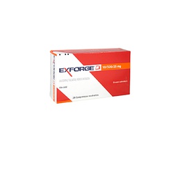 [6044] Exforge D 5 / 160 / 12,5 x 7 comprimidos recubiertos