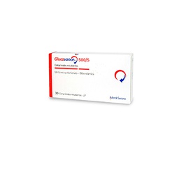 [6054] Glucovance 5 mg / 500 mg x 15 comprimidos recubiertos