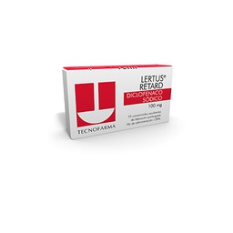 [6067] Lertus Retard 100 mg x 10 comprimidos recubierto liberación prolongada