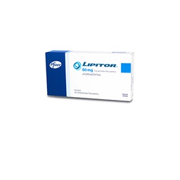 [6072] Lipitor 80 mg x 10 comprimidos recubiertos