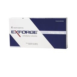 [12543] Exforge 5 / 160 mg x 28 comprimidos