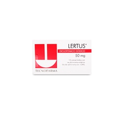 [13929] Lertus 50 mg x 10 comprimidos