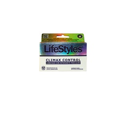 [19983] Lifestyles preservativos climax control x 12 unidades