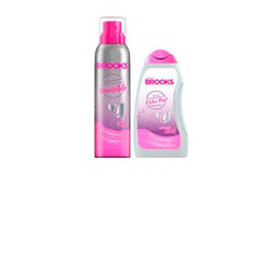 [20617] Brooks desodorante lady silver + talco x 80 g