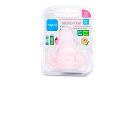 [20953] Mam 2 repuestos chupete: ultra suave flujo súper rápido (6 M + )